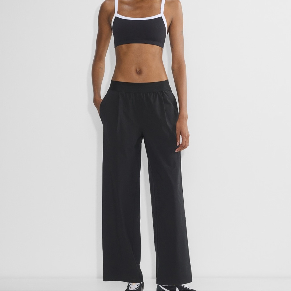 Aritzia Wide-Leg Pants in Black